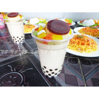 Trà Sữa _ Mô hình thức uống bằng nhựa