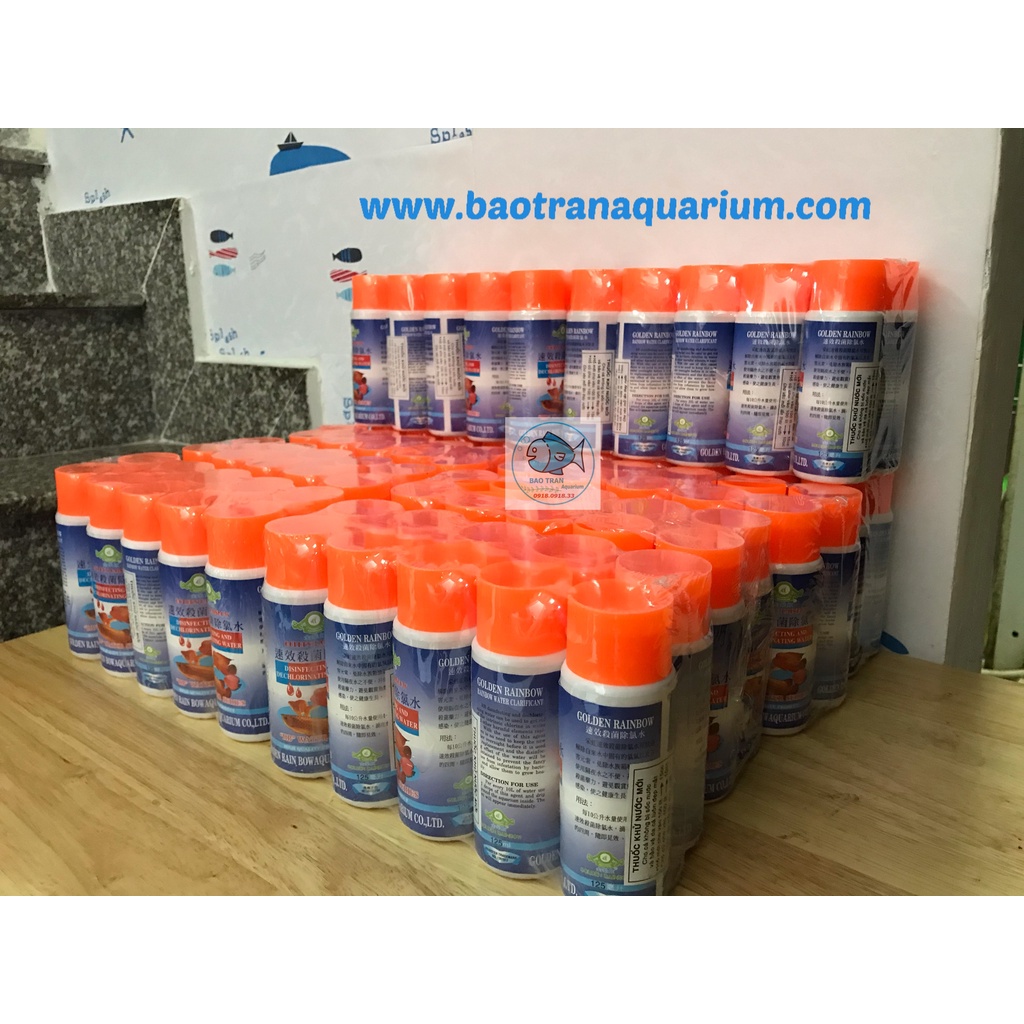 Thuốc khử Clo Golden Ranbow 125ml