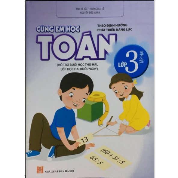 Sách - Combo Cùng em học Toán lớp 3 (Tập 1+Tập 2)