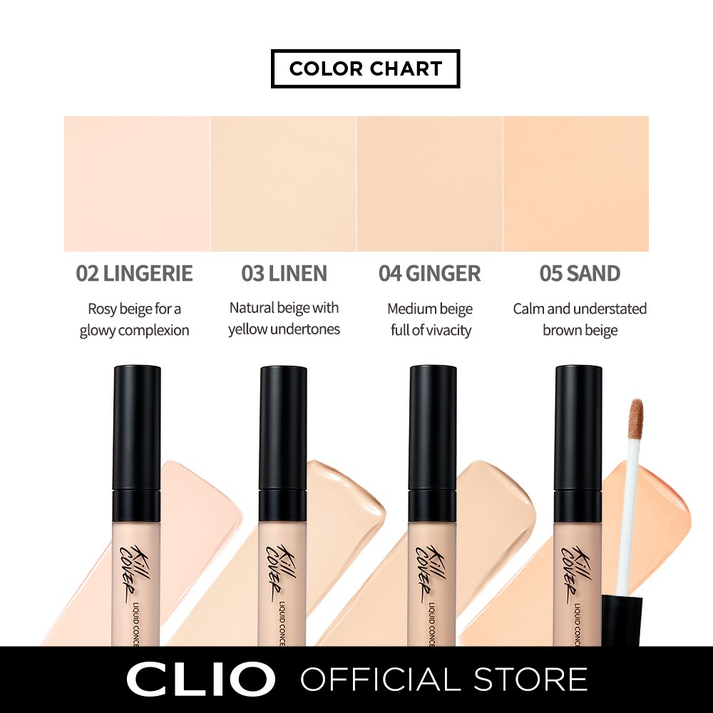 Kem Che Khuyết Điểm Clio Dạng Lỏng Chất Lượng Cao 7g | BigBuy360 - bigbuy360.vn