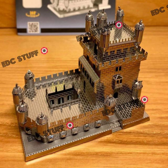 Đồ Chơi Mô Hình Kim Loại 3D Tự Lắp: THÁP BELEM - EDC STUFF shop