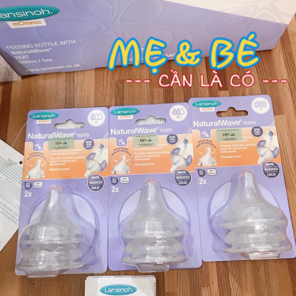 [NHẬP KHẨU] Bình Sữa Lansinoh Momma Cổ Rộng 160ml/240ml Chính Hãng