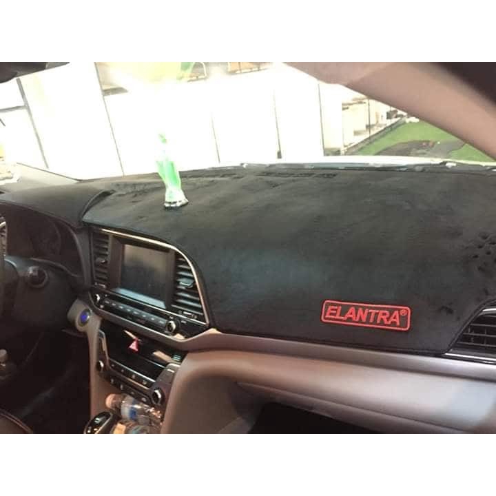 Thảm che nắng táp lô Hyundai Elantra 2016-2019 nhung không mùi