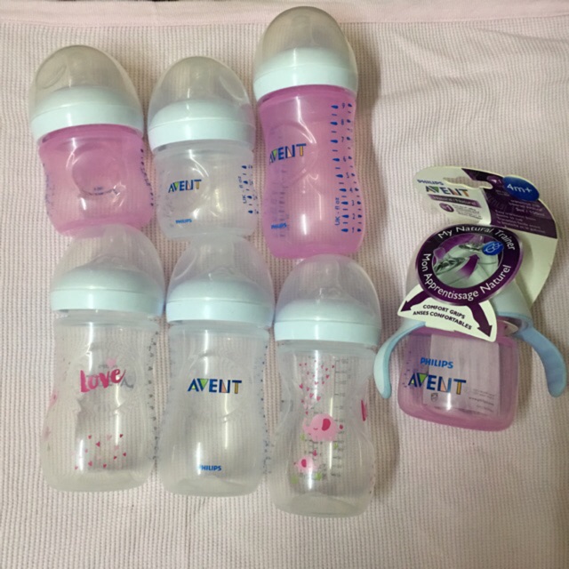 bình sữa Avent natural ( mô phỏng tự nhiên ) 125ml, 260ml, 330ml