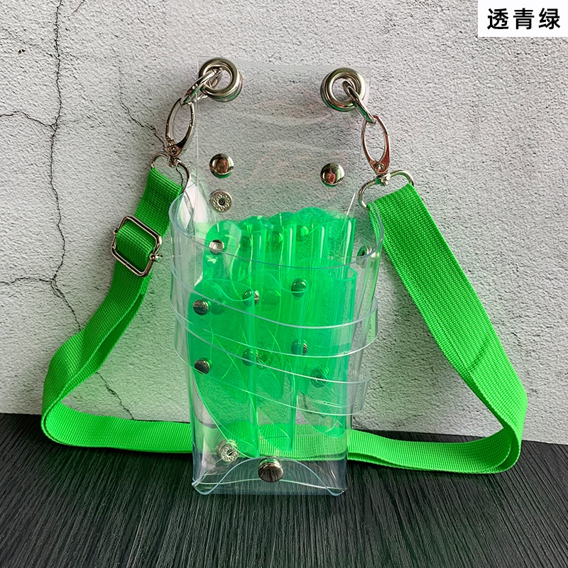 Túi Jelly Đeo Chéo Đựng Dụng Cụ Cắt Tóc Nhiều Màu Lựa Chọn
