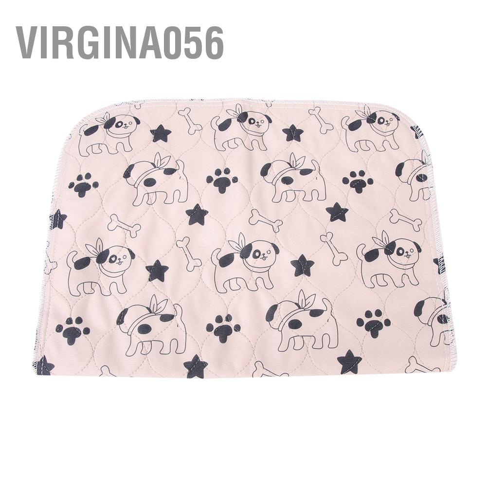 Virgina056 3 kích thước Có thể tái sử dụng không thấm nước Con chó con mèo đi tiểu Đệm lót thảm Tấm bẫy thú cưng