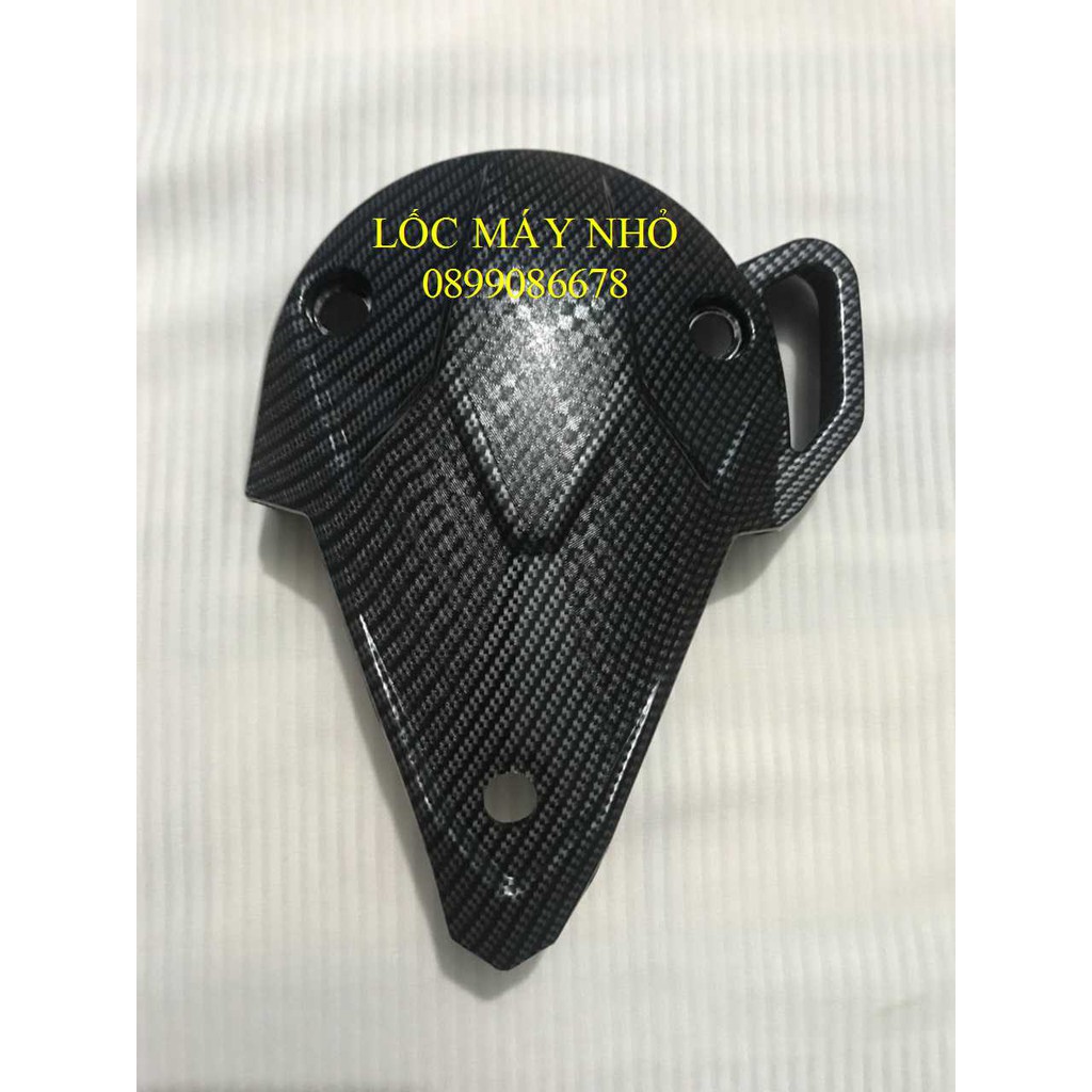 Ốp Lốc máy nhỏ Carbon Honda Air Blade  2016 2017 2018 2019 - Phụ kiện đồ chơi xe máy Honda Air Blade AB