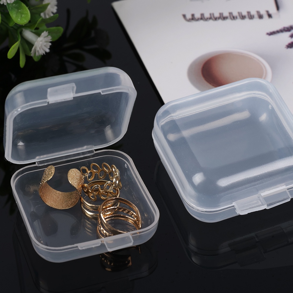 3 Hộp Đựng - Taky, Mini Trong Suốt, Đựng Đồ Dùng Cá Nhân, Đựng Thuốc, Trang Sức, Để Đồ Nhỏ Tiện Dụng Trong Gia Đình 5030