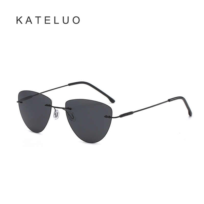 Kính mát KATELUO ZC113 phân cực chống tia UV400 phong cách vintage cho nam nữ