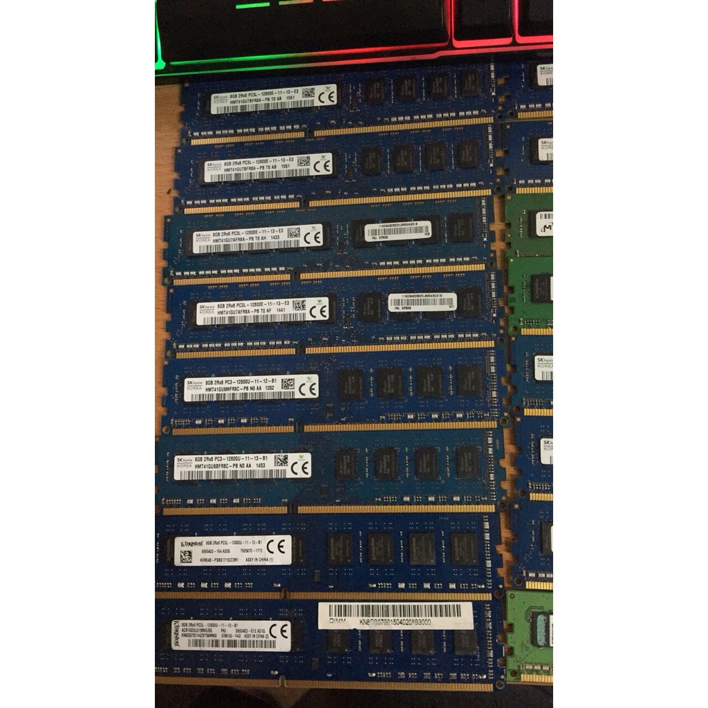 Ram máy tính DDR3 2GB Bus 1333 MHz | Hàng bóc máy.