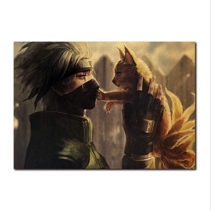 Tranh treo tường trang trí hình các nhân vật trong Naruto