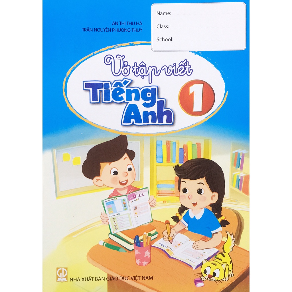 Sách - Vở tập Viết Tiếng Anh 1