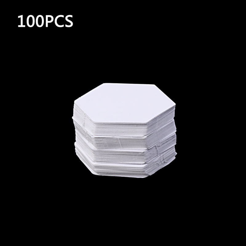 Bộ 100 Khuôn Hình Lục Giác Dùng May Vá Thủ Công DIY