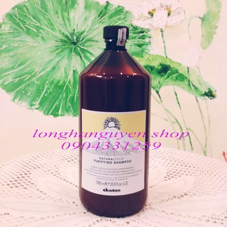 Dầu gội chống và trị gầu - DAVINES Purifying shampoo