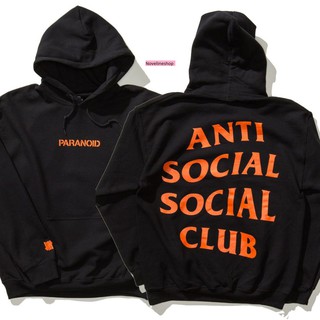 Áo Hoodie In Chữ Anti Social Club