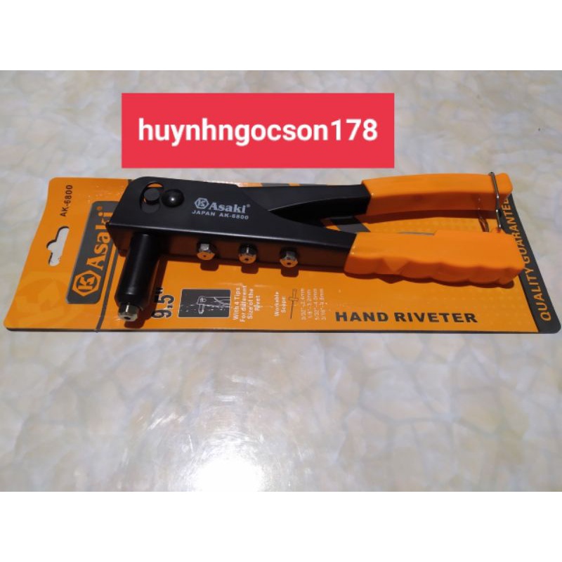 Kìm rút đinh tán RIVE ASAKI 9.5in