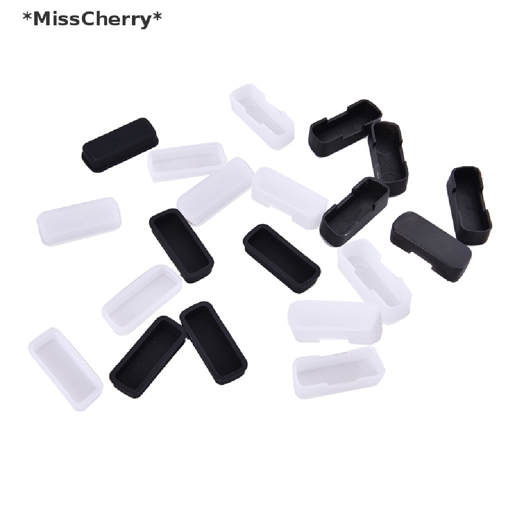 Set 5 Nắp Cao Su Bảo Vệ Chống Bụi Cho Đầu Nối DVI Máy Tính