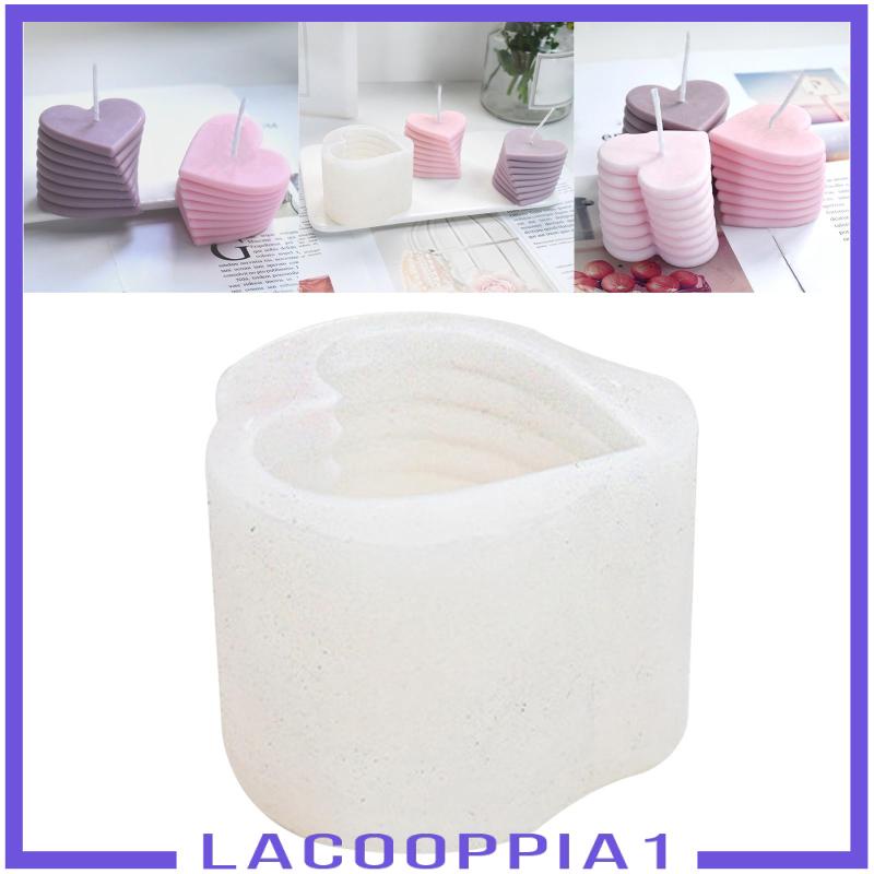 Khuôn Làm Nến Bằng Thạch Cao Để Bàn Trang Trí Nhà Cửa / Văn Phòng Lacooppia1