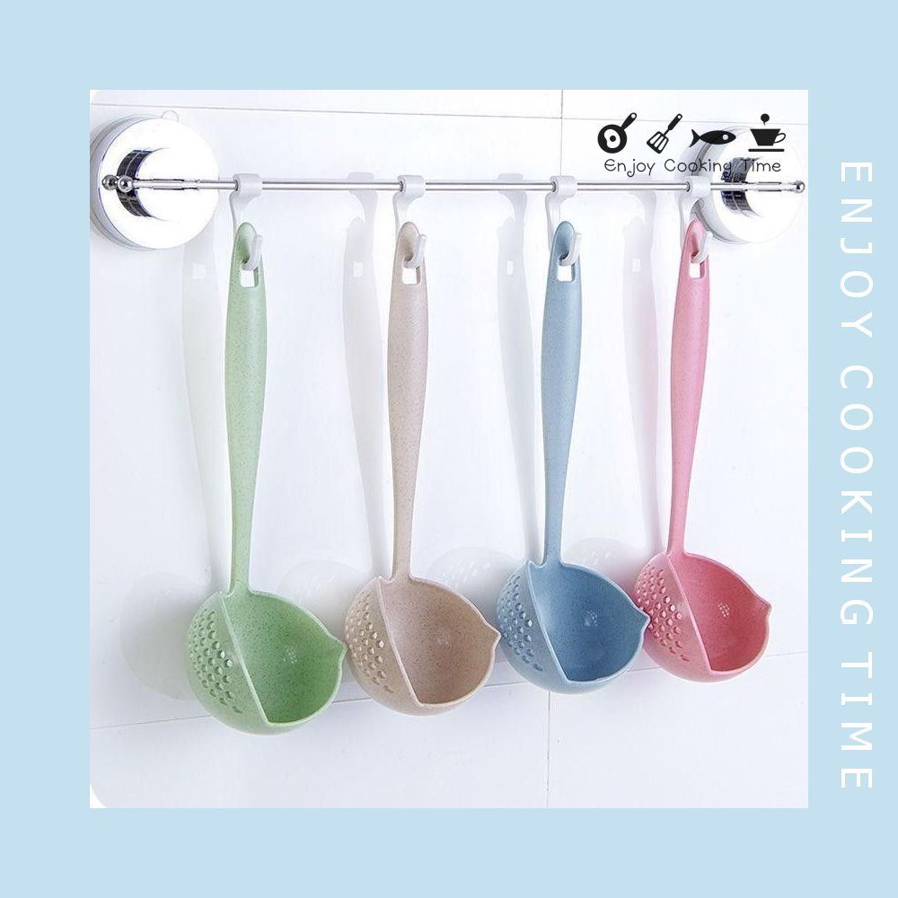 Muôi muỗng thủng múc canh lúa mạch cakeshop hcm