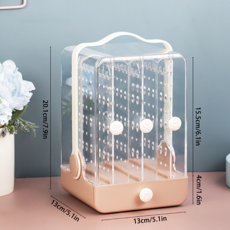 Giá Đỡ Trang Sức Mỹ Phẩm Trang Sức Đa Năng Có Tay Cầm Dễ Di Chuyển