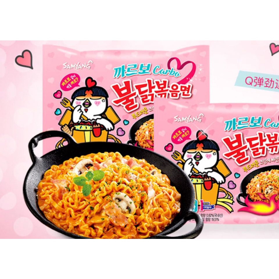 Mì cay samyang hồng Hàn Quốc 24k/ 1 gói 140gr