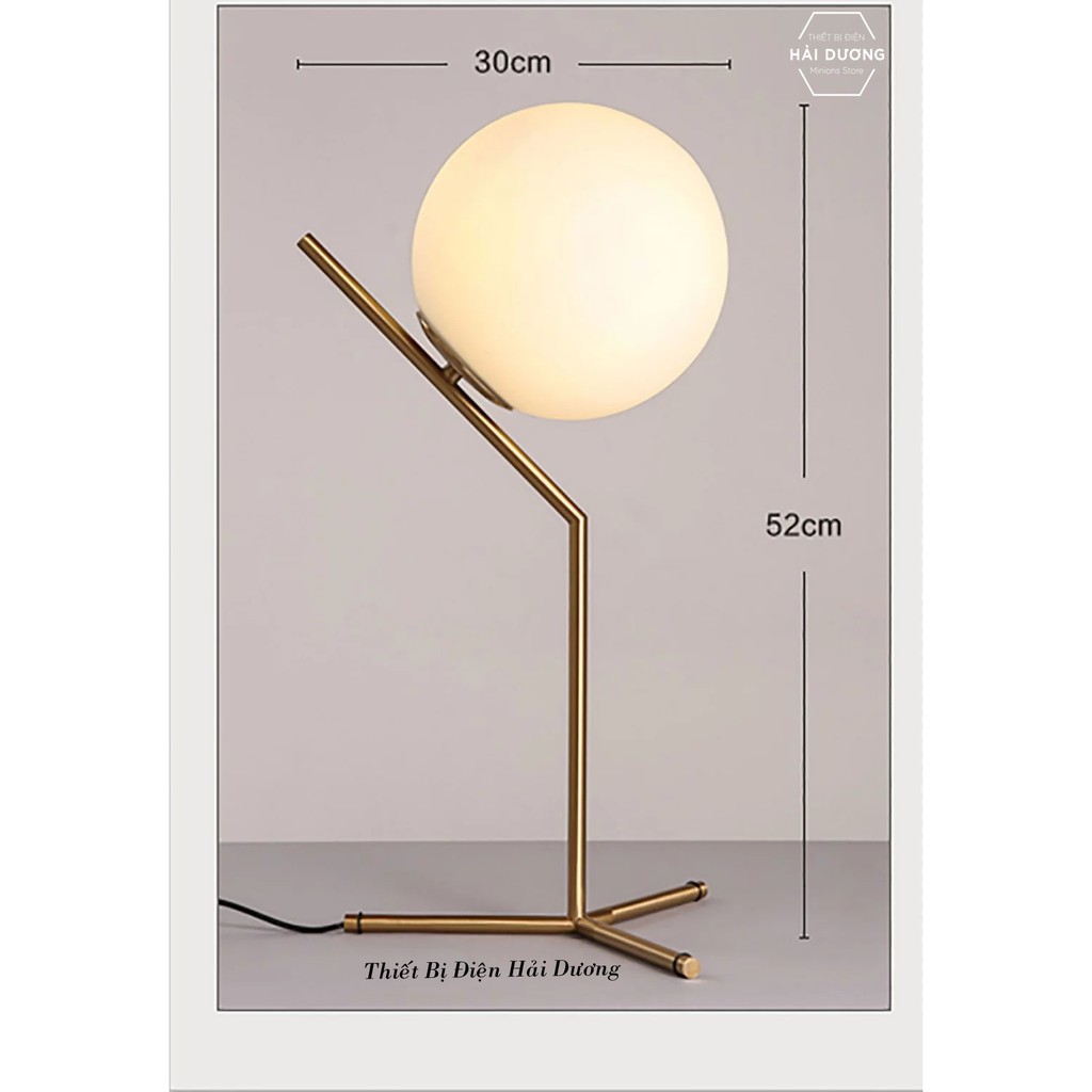 Đèn Để Bàn Trang Trí Cổ Điển Hình Mặt Trăng DT-338 - Đã bao gồm bóng - Energy Green Lighting - Bảo hành 12 tháng