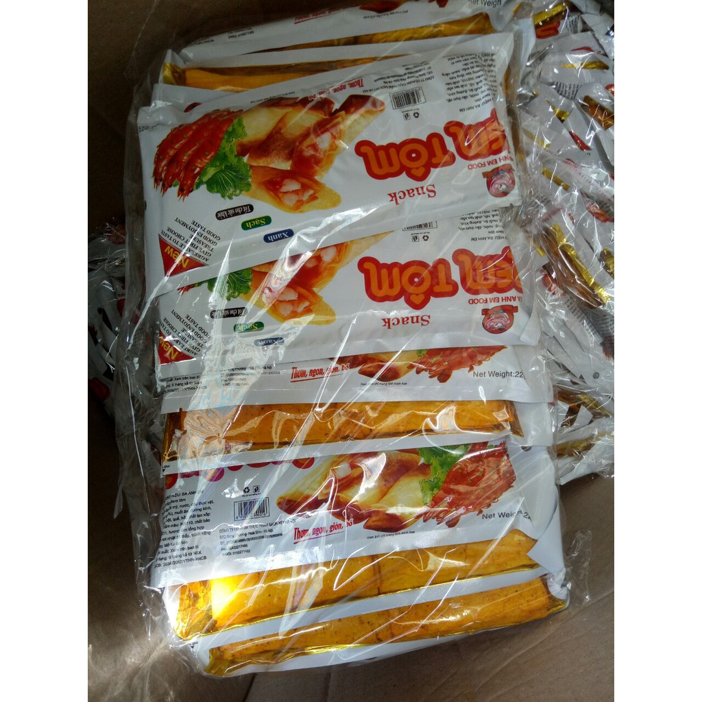snack Nem tôm ( bịch 30 gói)