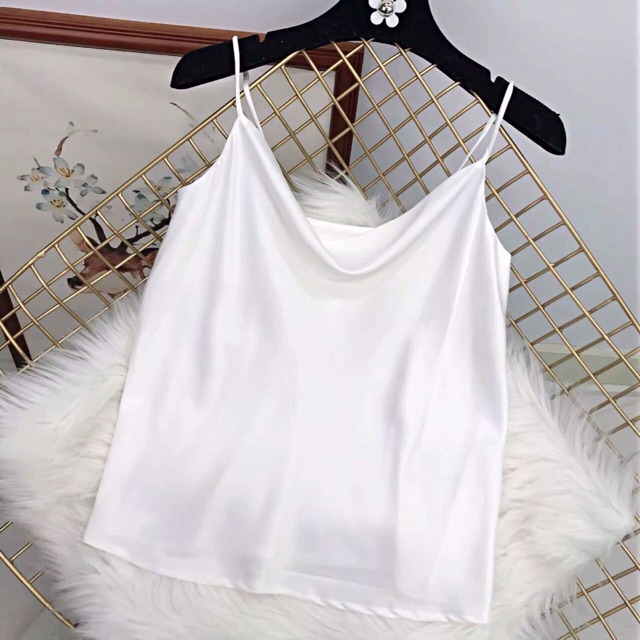 Áo 2 dây phi bóng lụa mềm mịn (kèm hình chụp) | BigBuy360 - bigbuy360.vn