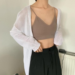 HT81 -  Áo Bra U Cotton Dáng Lưng Chữ U