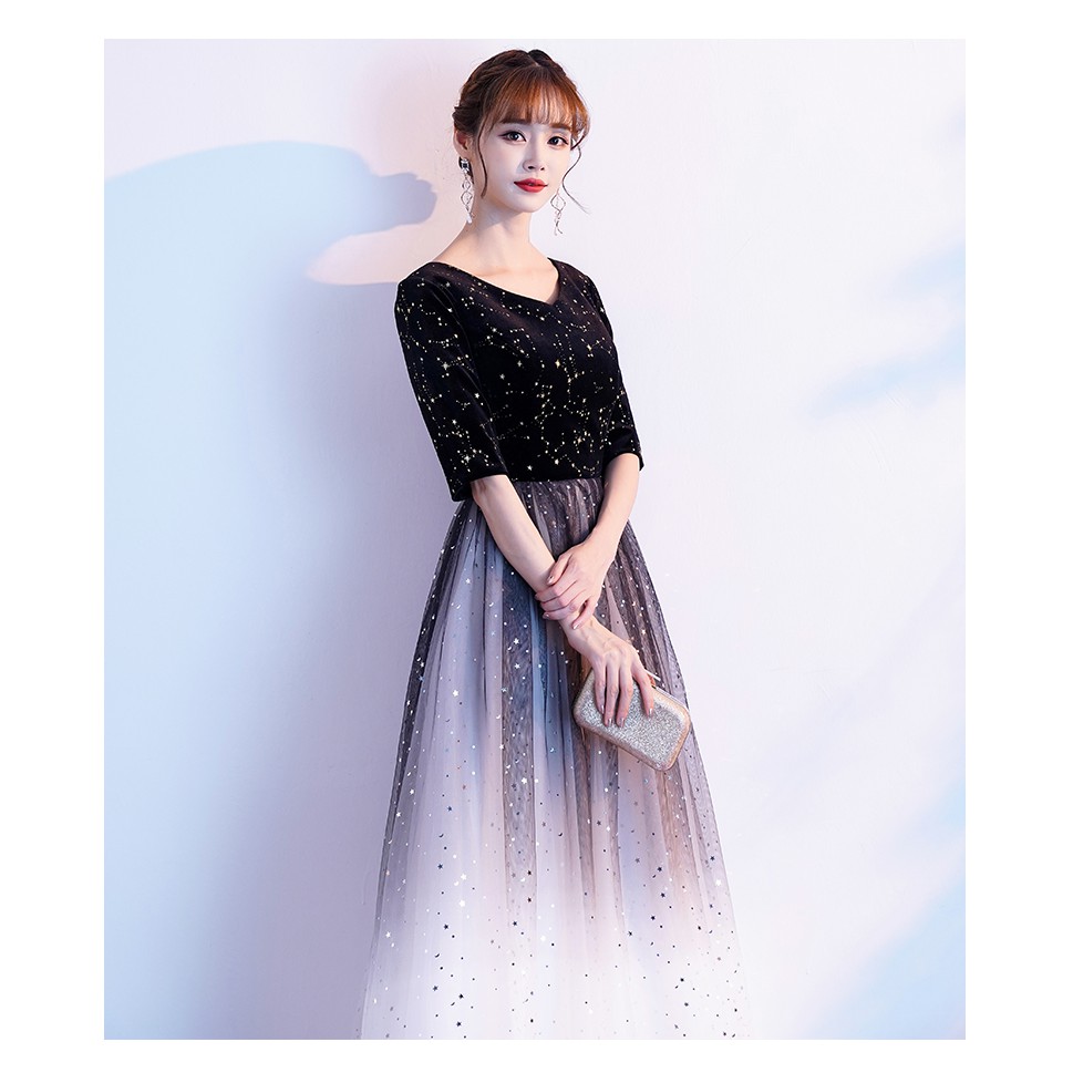 Đầm dự tiệc dạ hội buộc eo đính đá vải cotton lưới chung áo giá rẻ tốt đẹp | BigBuy360 - bigbuy360.vn