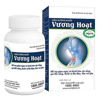 Viên xương khớp VƯƠNG HOẠT lọ 80 viên