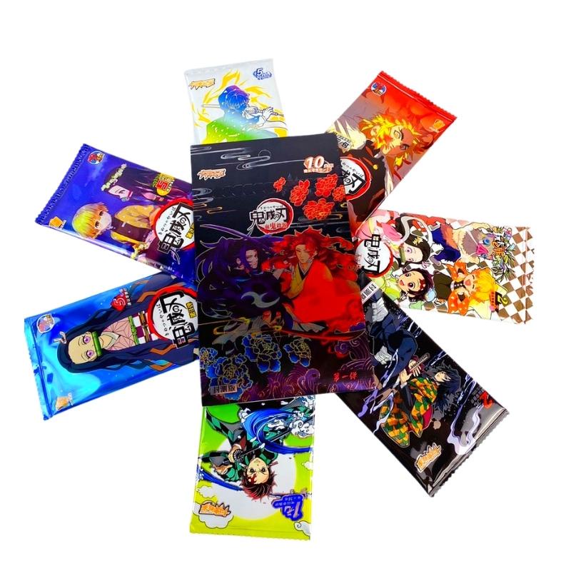 Set 5 ảnh thẻ nhân phẩm Anime Kimetsu No Yaiba ngẫu nhiên Cao Cấp Siêu Đẹp ( ngẫu nhiên 1 pack )
