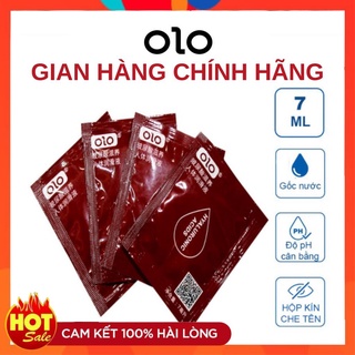 Gel Bôi Trơn gói OLO, gel Boi Tron Gốc Nước Hyaluronic acid 7ml