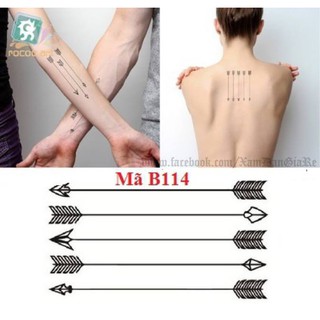 [HÀNG SẴN-SIÊU RẺ] Hình Xăm Dán Tatoo shop oanh
