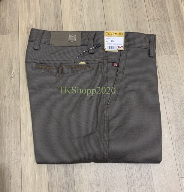 Quần kaki dài nam vải bố từ nhỏ đến BIGSIZE (size 30-40)