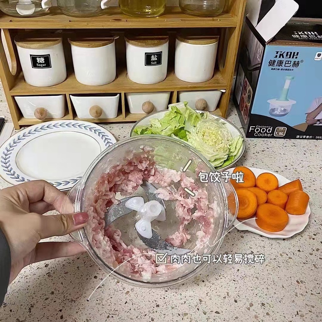 Máy Xay Thịt / Rau Củ Quả Thủ Công Đa Năng Tiện Dụng Cho Nhà Bếp