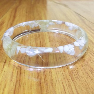 Vòng tay hoa khô resin