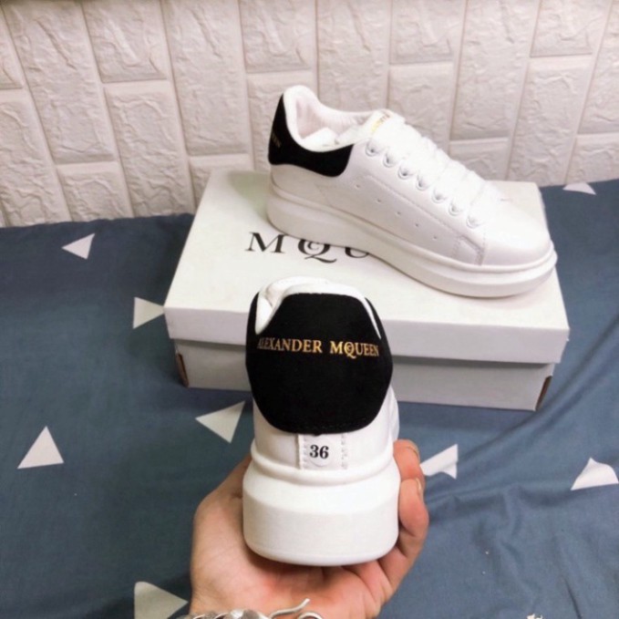 Giày Thể Thao MCQUEEN trắng nam nữ học sinh sinh viên T11 S11 | BigBuy360 - bigbuy360.vn