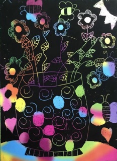 Sổ tay sáng tạo rainbow scratch