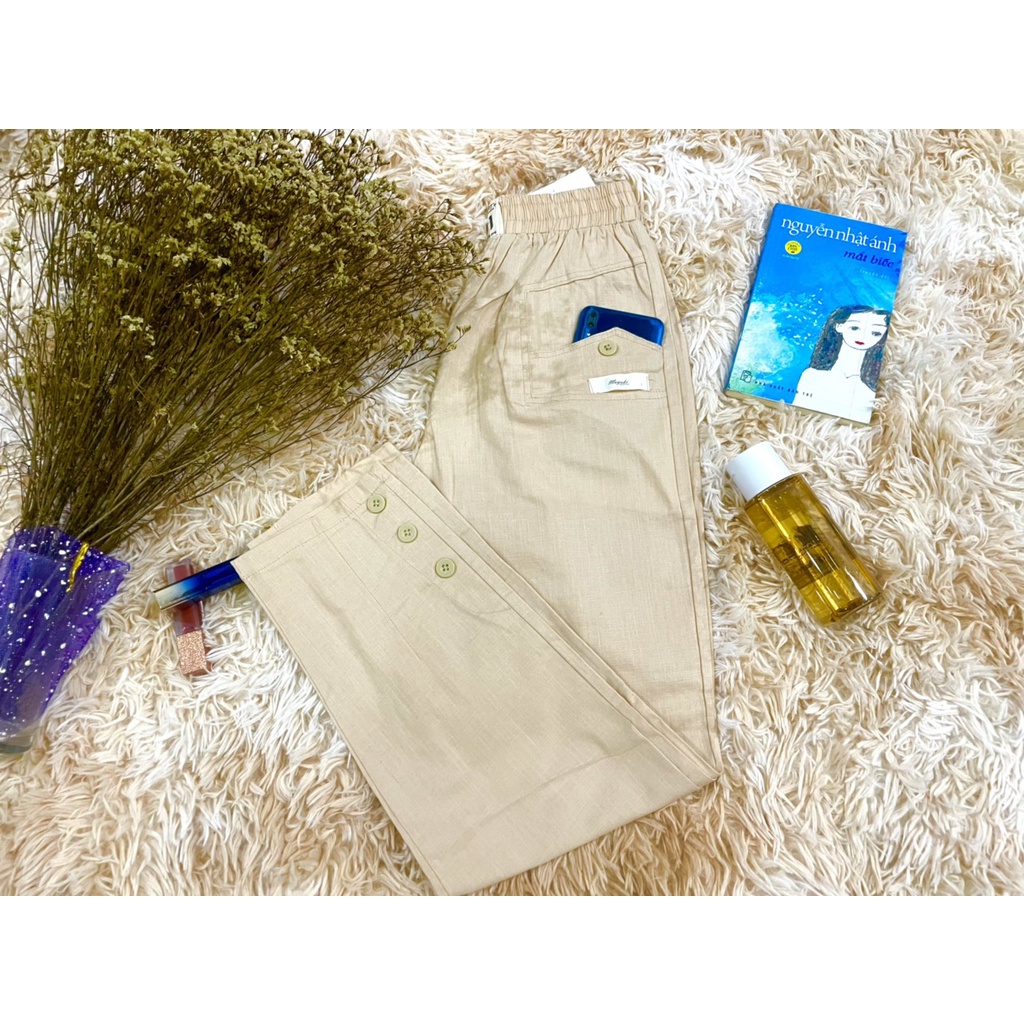{ ẢNH CHỤP TẠI SHOP, KÈM VIDEO } Quần Baggy Form Suôn, Chất Liệu Đũi Thái Cao Cấp, Năng Động, Lịch Sự, Siêu Dễ Phối Đồ