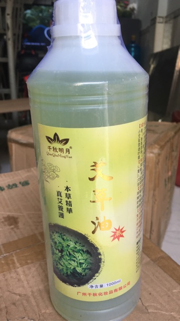 Tinh dầu Ngải Cứu 1000ml cao cấp dùng trong spa và TMV