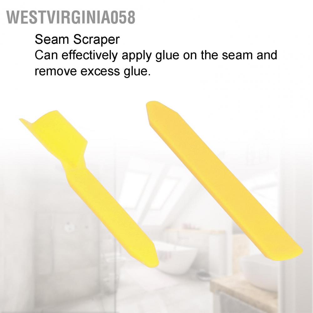 Hàng Hot 2 cái Seam Scraper silicone làm sạch Keo loại bỏ công cụ cạo Bộ dụng cụ cho sàn gạch kính Hàng giao ngayWestvirginia058