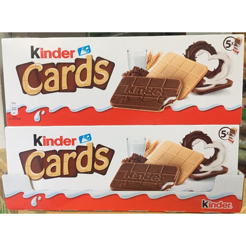 Socola kinder cards