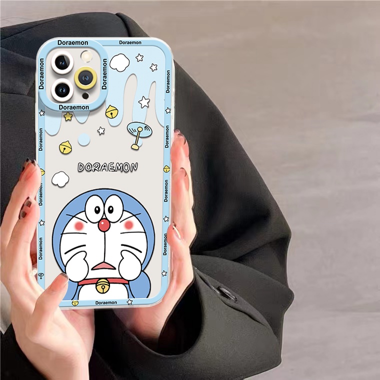 Ốp Điện Thoại TPU Mềm Trong Suốt Chống Sốc In Họa Tiết Hoạt Hình Cho IPhone 14 13 12 Pro X XR XS Max 6 6S 7 8 Plus