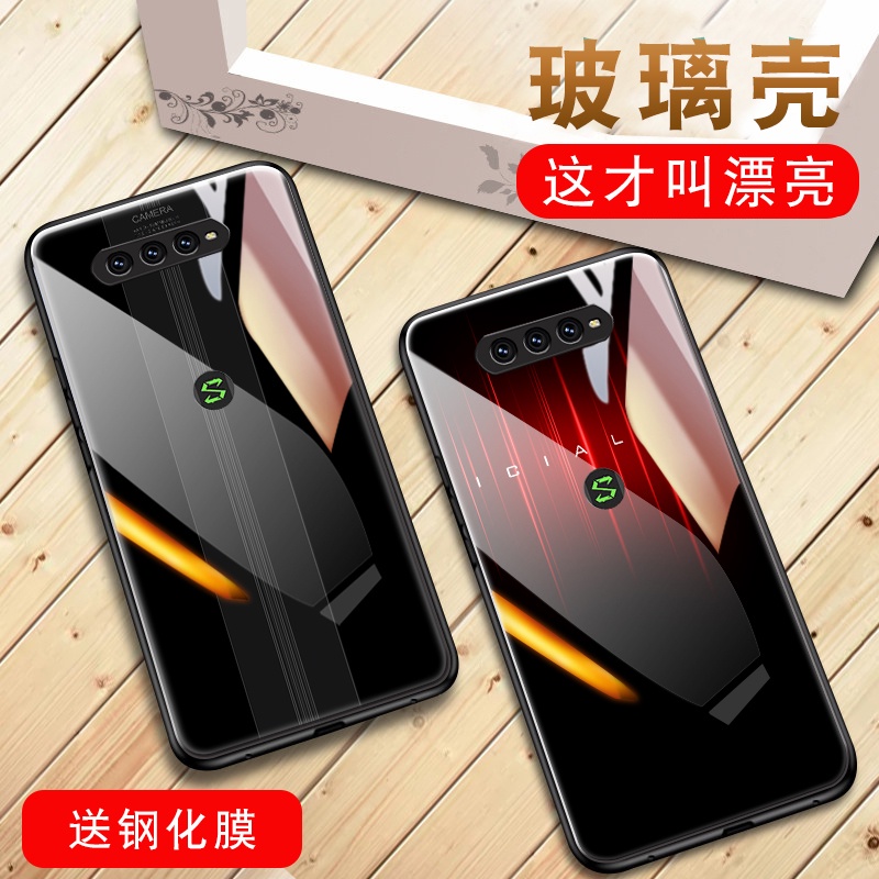 Ốp điện thoại mặt gương viền silicon siêu mỏng chống rơi cho xiaomi black shark 4 mi black shark 4pro