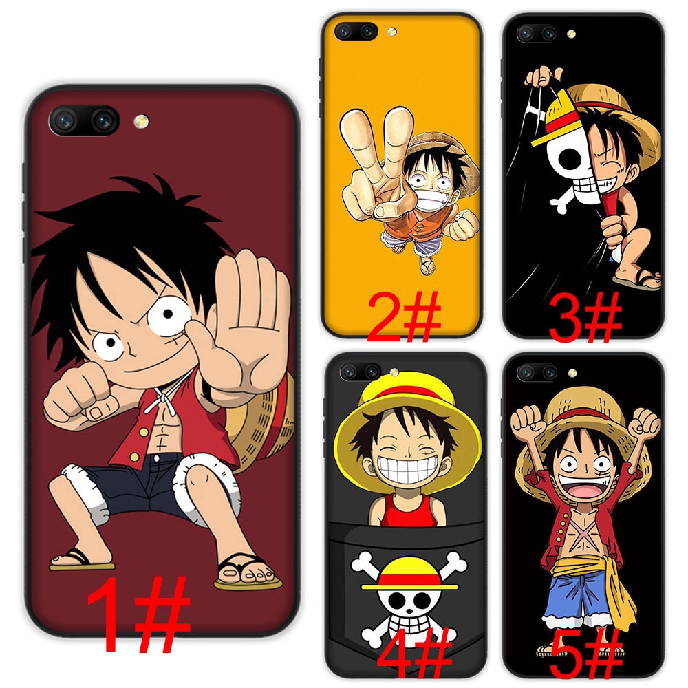 Ốp Điện Thoại Mềm In Hình Luffy One Piece Cho iPhone 5S 5 7 6S 8 11 XR 6 Plus Pro Max SE