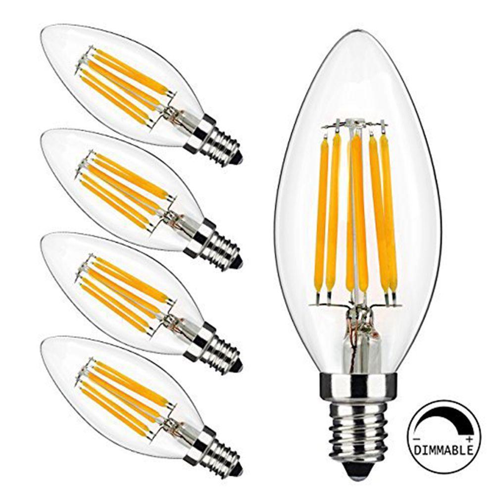WTTLE Bóng ĐèN LED ÁNh SáNg TrắNg 6500K