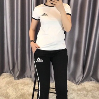 bộ thể thao mặc nhà adidas