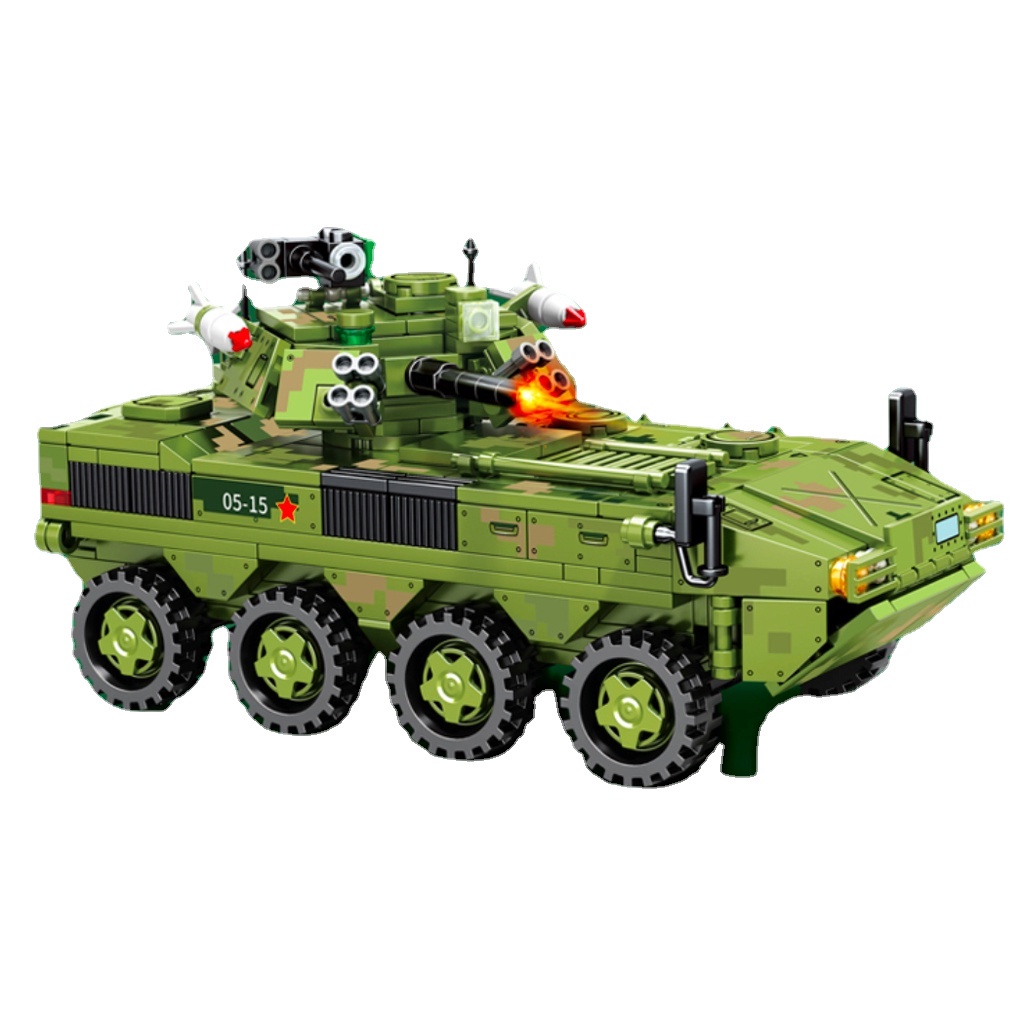 Bộ 455 Mô Hình Lắp Ráp Phương Tiện Giao Thông MOC WW2 ZBL-09
