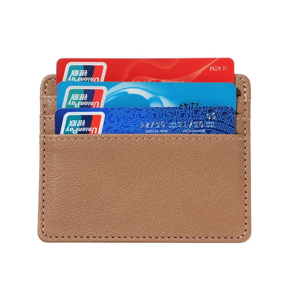 Ví Da PU Đựng Tiền Thẻ Phong Cách Châu Âu